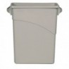 Rubbermaid Grey Slim Jim Container 60Ltr