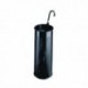 Black Umbrella/Waste Bin Perforated