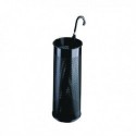 Black Umbrella/Waste Bin Perforated
