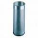 Silver Umbrella/Waste Bin Perforated