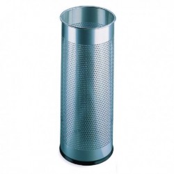 Silver Umbrella/Waste Bin Perforated