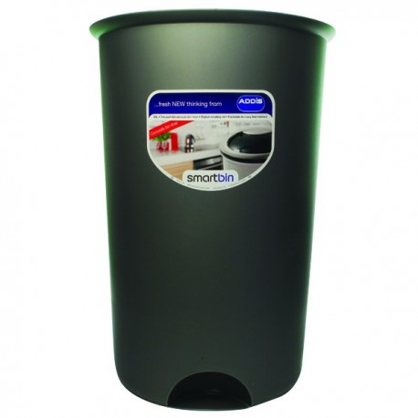 Addis Metallic Smart Round Bin Base 50L