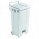 Plastic Pedal Bin / Lid 90L Grey 357001