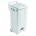 Plastic Pedal Bin / Lid 90L Grey 357001