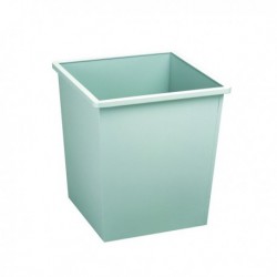 Avery Steel Bin Square 27Ltr Gry 631LGRY