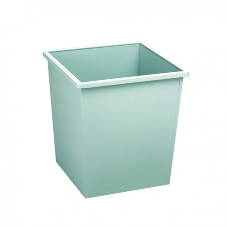 Avery Steel Bin Square 27Ltr Gry 631LGRY