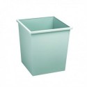 Avery Steel Bin Square 27Ltr Gry 631LGRY