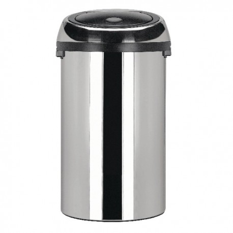 Touch Top Steel Waste Bin 50 Ltr 311734