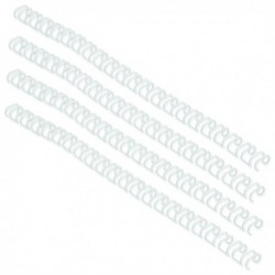 GBC 6mm A4 White Binding Wires 3:1 Pk100