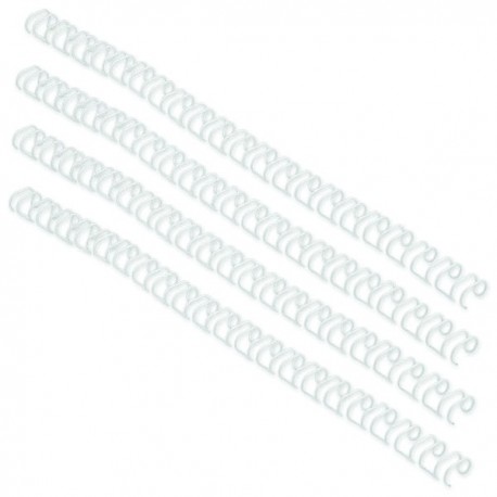 GBC 6mm A4 White Binding Wires 3:1 Pk100