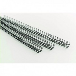 GBC Black 8mm Binding Wires 21Loop Pk100