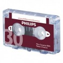 Philips Dictation 30min Cassette Pk10
