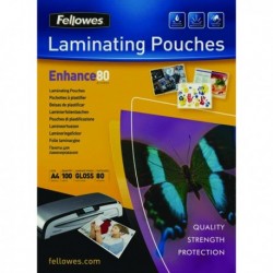Fellowes A4 Laminating Pouch 160mic P100