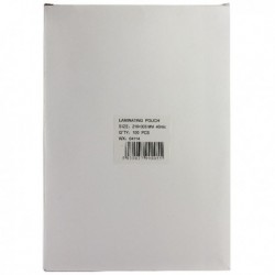 Light Weight A4 Laminating Pouch Pk100