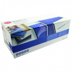 GBC Black 25mm A4 Binding Strips Pk100
