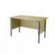 FF Serrion Oak 1200mm 4 Legged Desk