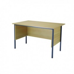 FF Serrion Oak 1200mm 4 Legged Desk