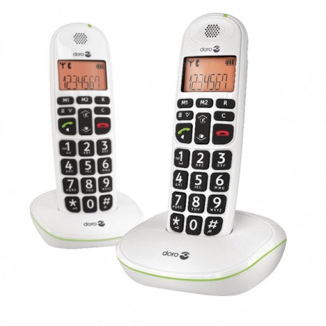 Doro DECT Cordless Big Button Phone Pk2
