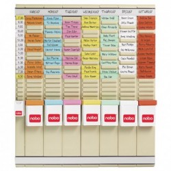 Nobo 7 T-Card Panel Planning Kit 29110