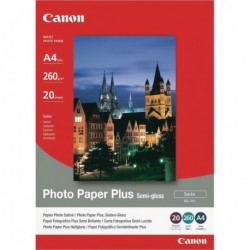 Canon A4 Photo Paper Plus Sem-Gloss Pk20