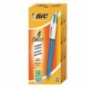 Bic 4 Colours Retractable Ballpoint Pk12
