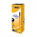 Bic Orange Fine Ballpoint Pen Black Pk20
