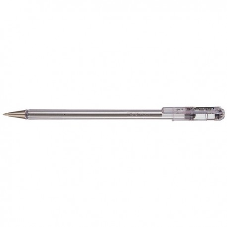 Pentel Superb Ball Fine Blk Pk12