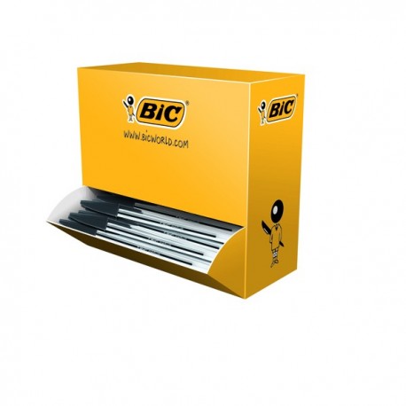 Bic Cristal Ballpoint Medium Black Pk100