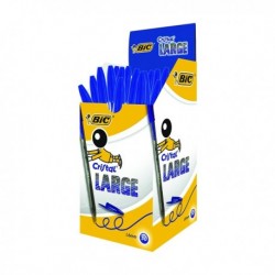 Bic Cristal Large Ball Pens Blue Pk50