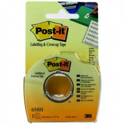 Post-it Cover-Up Labelling Tape 25.4mm