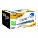 Bic Velleda 1701 Bullet Marker Blk Pk12
