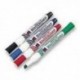 Chisel Tip Assrtd Pk4 Whiteboard Marker