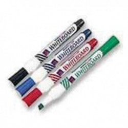 Chisel Tip Assrtd Pk4 Whiteboard Marker