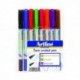 Artline 2 in 1 Wbrd Marker Fine Astd Pk8