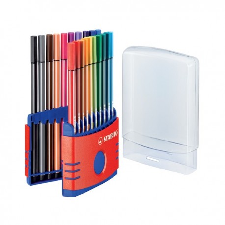 Stabilo 68 Fibre Tip Pen Assrtd 6820-03