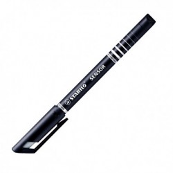 Stabilo Sensor Fineliner Black Pk10
