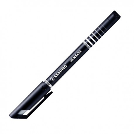 Stabilo Sensor Fineliner Black Pk10