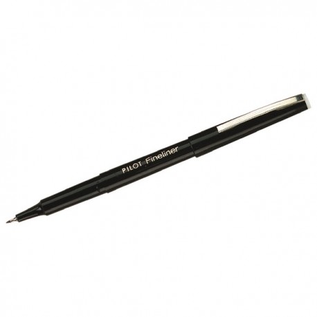 Pilot Fineliner Black Pen Pk12 SWPPBlack