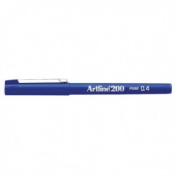 Artline 200 Fineliner Pen Blue Pk12