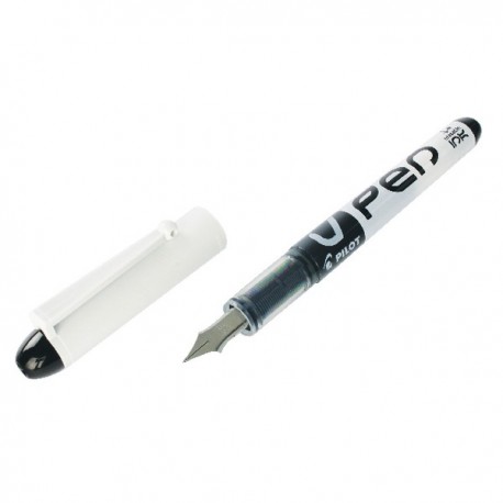 Pilot VPen Black Disp Fountain Pen Pk12