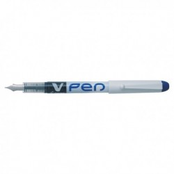 Pilot VPen Blue Disp Fountain Pen Pk12