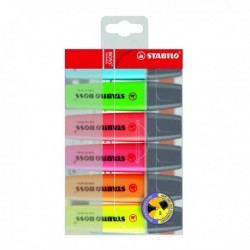 Stabilo Boss Highlighter Asstd 70/6 Pk6