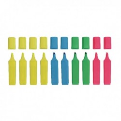 HiGlo Highlighter Assorted Pk10