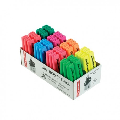 Stabilo Big Boss Highlighter Asstd Pk48