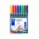 Staedtler Lumocolour Perm Fine Astd Pk8