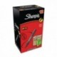 Sharpie M15 Perm Bullet Marker Blk Pk12