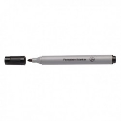 Black Bullet Tip Permanent Markers Pk10