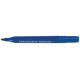 Bullet Tip Blue Permanent Marker Pk10