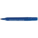 Bullet Tip Blue Permanent Marker Pk10