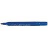Bullet Tip Blue Permanent Marker Pk10